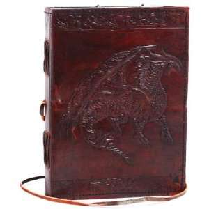  Blank Black Book Celtic Dragon Journal