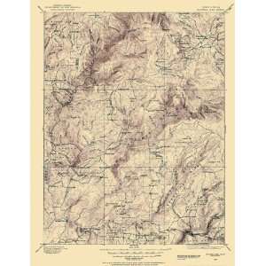  TOPO MAP BIDWELL BAR SHEET CALIFORNIA (CA) USGS 1888: Home 
