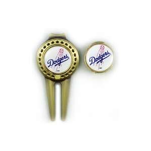  Los Angeles Dodgers Hat Clip Marker & Divot Tool Sports 