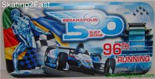 2012 Indianapolis 500 Event Collector License Plate New IMS Indy 500 