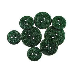  Blumenthal Lansing Favorite Findings Glitter Buttons Fern 