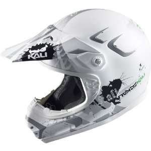  Kali Rat Adult Aatma Dirt Bike Motorcycle Helmet   White 