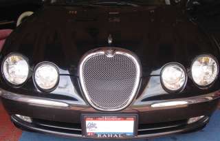 Tipo de Jaguar (1999 2004) parrillas de malla de cromo