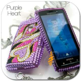 BLING FACEPLATE HARD CASE SONY ERICSSON XPERIA X10  
