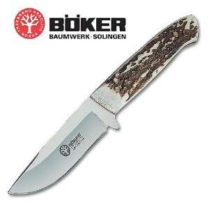 Boker Bowie Knife Arbolito Stag Hunter 