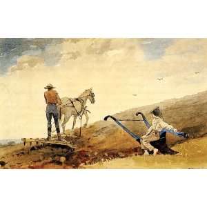  Hand Made Oil Reproduction   Winslow Homer   32 x 20 
