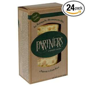 Partners Fresh Garlic Flatbread, 1 Ounce Grocery & Gourmet Food