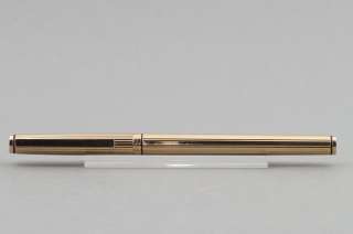 Pelikan Signum P605 chased gold plated fountain pen  