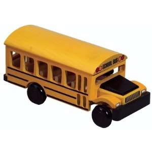  Wooden School Bus   10.5 Toys & Games
