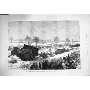    1876 Railway Train Crash Abbots Ripton Huntingdon: Home & Kitchen