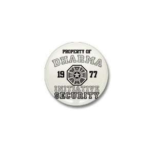  Dharma Initiative   Security Losttv Mini Button by 