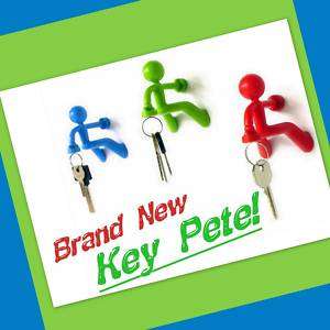 Magnetic Keyholder Key Pete Keychain Magnet Hook/Rack  