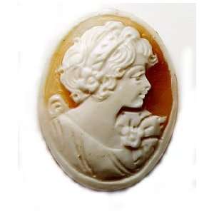   Hand Carved Italian Shell Cameo   Pack of 1 Arts, Crafts & Sewing