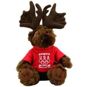    2010 Winter Olympics Team USA 6 Plush Moose: Sports & Outdoors