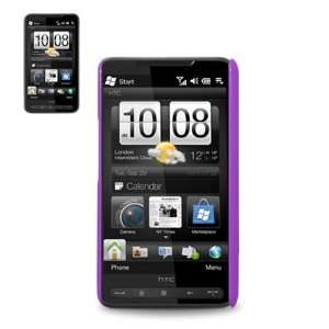  Case for HTC HD2 T8585 T Mobile   PURPLE Cell Phones & Accessories