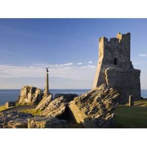 Porth Newydd on Castle Point, Aberystwyth, Ceredigion, Dyfed, Wales 