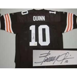  Autographed Brady Quinn Uniform   Authentic: Sports 