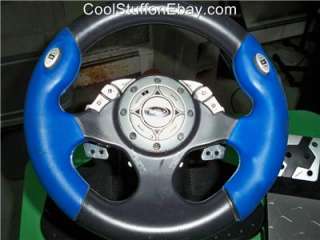   UNIVERSAL (PS2, XBOX, GAMECUBE) RACING/DRIVING STEERING WHEEL & PEDALS