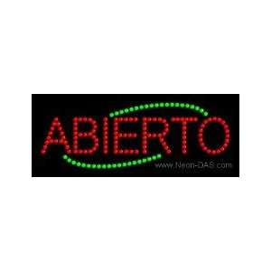  Abierto Open LED Sign 8 x 20: Home Improvement