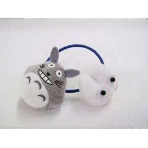    Totoro: Gray and White Totoro Elastic Hair Tie: Toys & Games