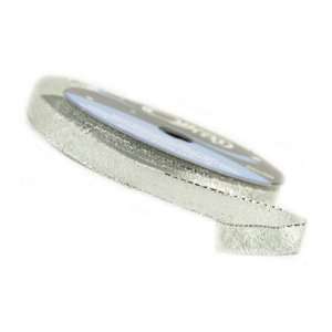  Wire Edge Metallic 3/8 Inch Ribbons Silver: Home & Kitchen