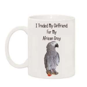  African Grey Mug/ Coffee Cup 