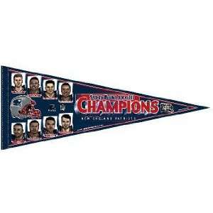 Super Bowl 38 Players Pennant