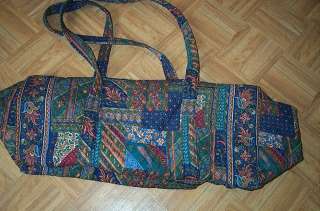 Vera Bradley XL Duffel Bag in Retired  Medley  Pattern, Super Rare 