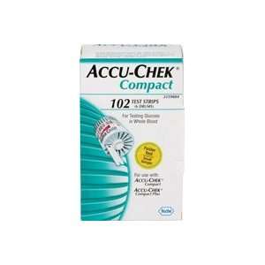  Accu Chek Compact 6 Test Drums (102 Test): Health 