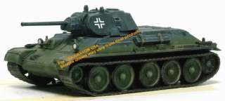 Dragon Armor WWII German 1/72 scale T 34/76 Tank 60151  