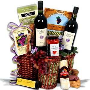  Cakebread Reds Wine Gift Basket: Grocery & Gourmet Food