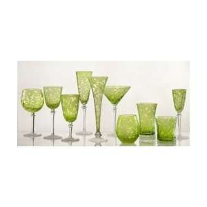  Skyros Designs Balloon Wine Glass   Green: Patio, Lawn 