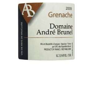 2009 Brunel Grenache Vin de Pays de Vaucluse 750ml 