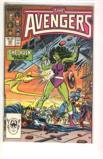 AVENGERS #281 John Buscema She Hulk Captain America 9.2  