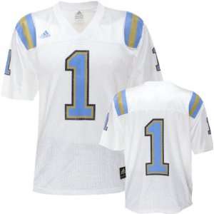  UCLA Bruins  No. 1  White Replica Football Jersey: Sports 