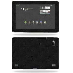   Skin Decal Cover for Acer Iconia Tab A500 Black Leather Electronics