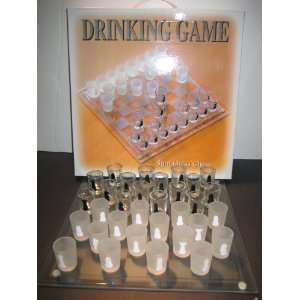  Shot Glass Chess Game Set 
