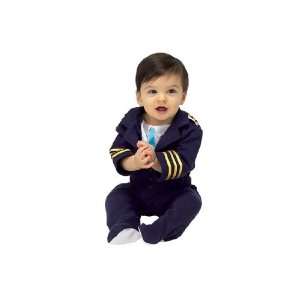  Baby Airline Pilot Romper Costume: Baby