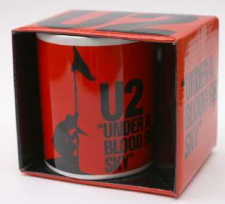 U2 Official Ceramic Coffee Cup Mug Gift Box New  