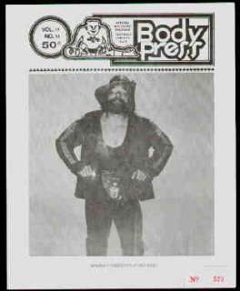 Wrestling Program 1978 Edmonton Norman Charles III  