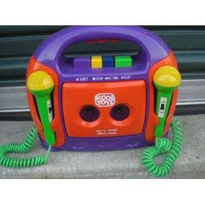    Kool Toyz Kids Cassette Player Toy with Microphones: Toys & Games