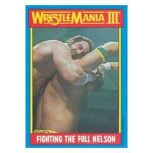 1987 WWF Topps Wrestling Stars Trading Card #51 : Hercules 