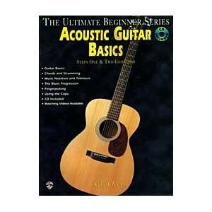 Acoustic Guitar Basics, Steps One & Two Combined (Book and CD)