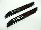 2x New Arrival TRD Toyota Emblem racing sticker car JDM Sport Japan