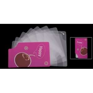   Soft Plastic Bank Credit Card Case Sleeve Holder: Office Products