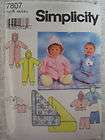 Simplicity 3711 Baby Layette Sewing Pattern  