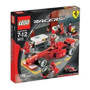  LEGO Racers Ferrari F1 Fuel Stop: Toys & Games