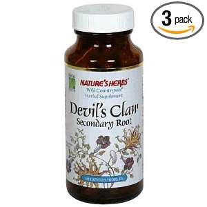  Twinlab Natures Herbs Devils Claw, Secondary Root 510mg 
