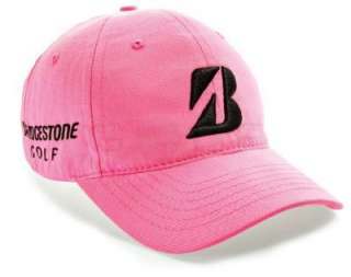 Bridgestone Golf Tour Relax Cap Hat Pink  