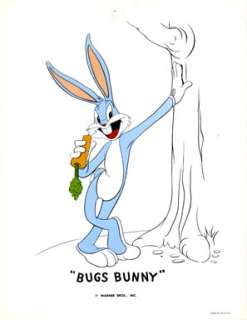   as well bugs bunny warner brothers cartoon animation print 1971